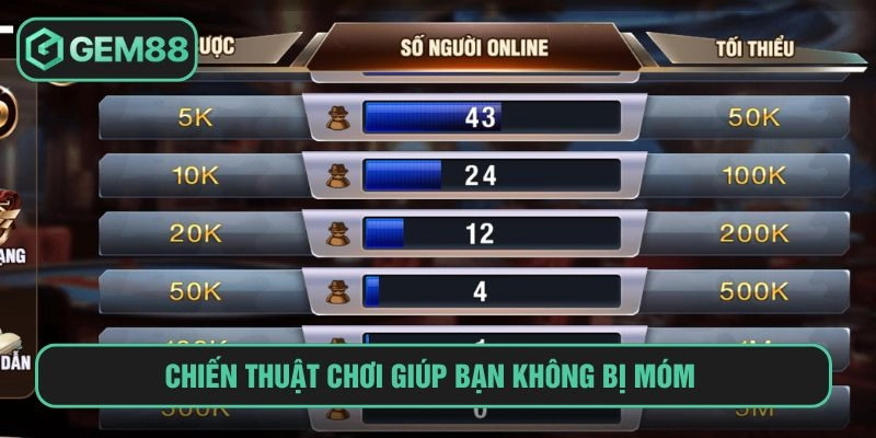 Chiến thuật chơi giúp bạn không bị móm