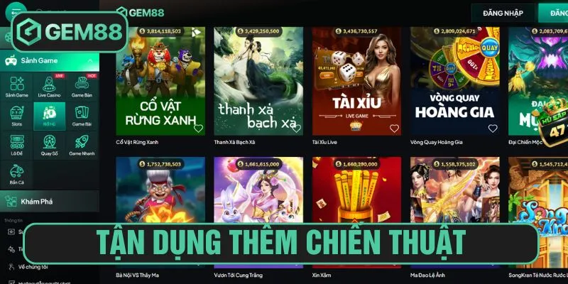 Tận dụng chiến thuật canh thời điểm trong nổ hũ