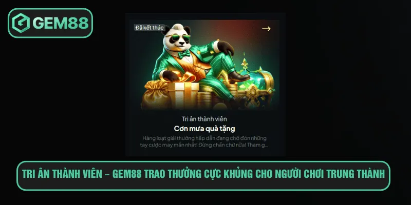 Tri ân thành viên